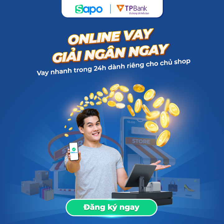 Sapo ra mắt tính năng vay vốn số hóa 100% dành riêng cho nhà bán hàng