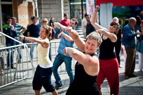 ý tưởng công khai - nhảy flash mob