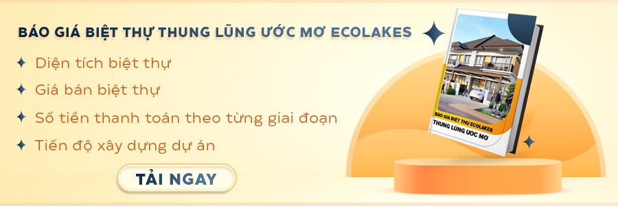 CTA báo giá biệt thự thung lũng ước mơ Ecolakes