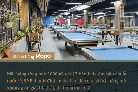 khách hàng 99 Billiards Club