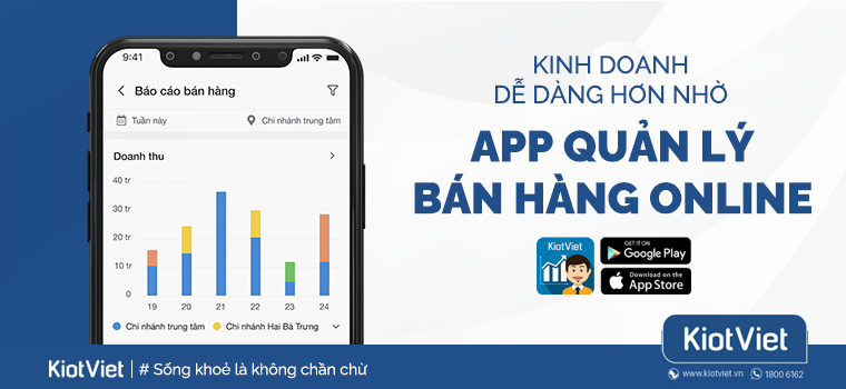 Cover app bán hàng Online