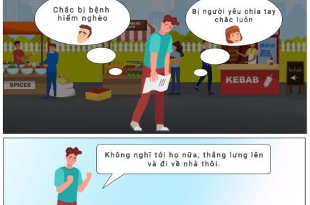 Bảo buồn vì mình bị bệnh