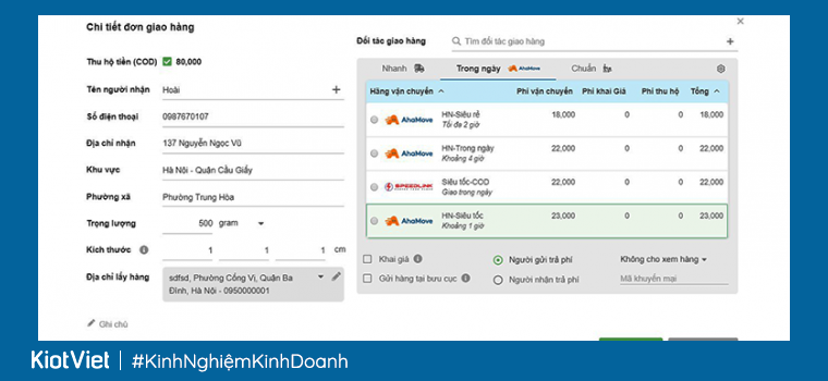 Phần mềm hỗ trợ bán hàng