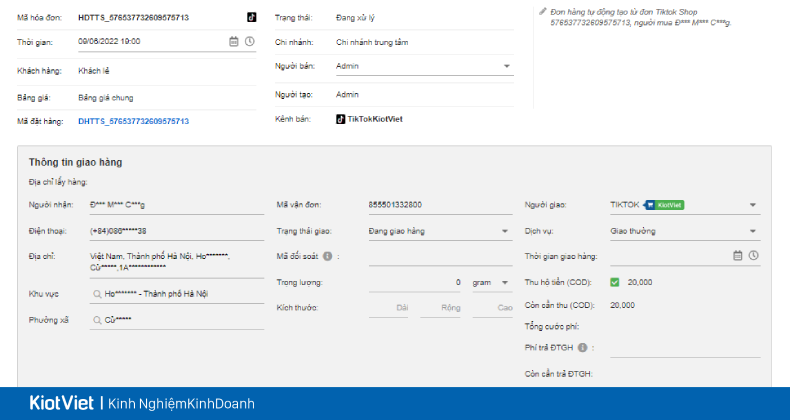 quan ly don hang tiktok shop