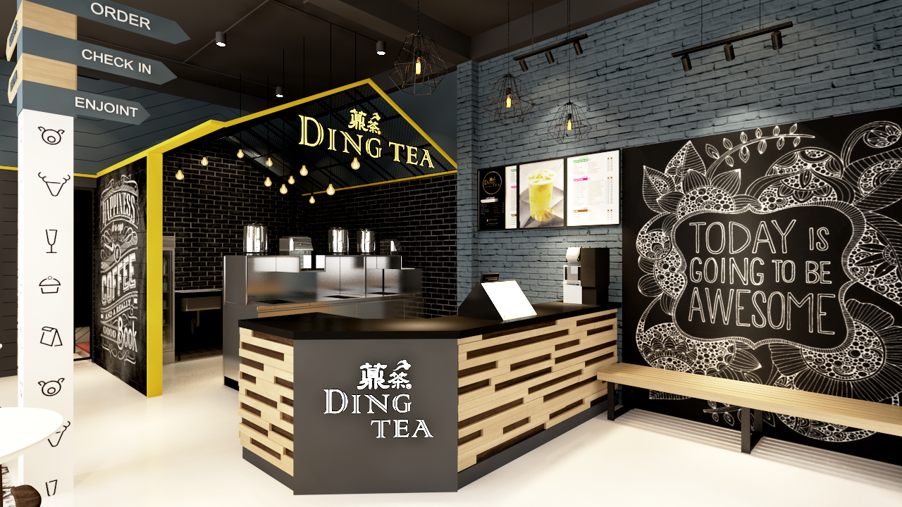 trà sữa ding tea