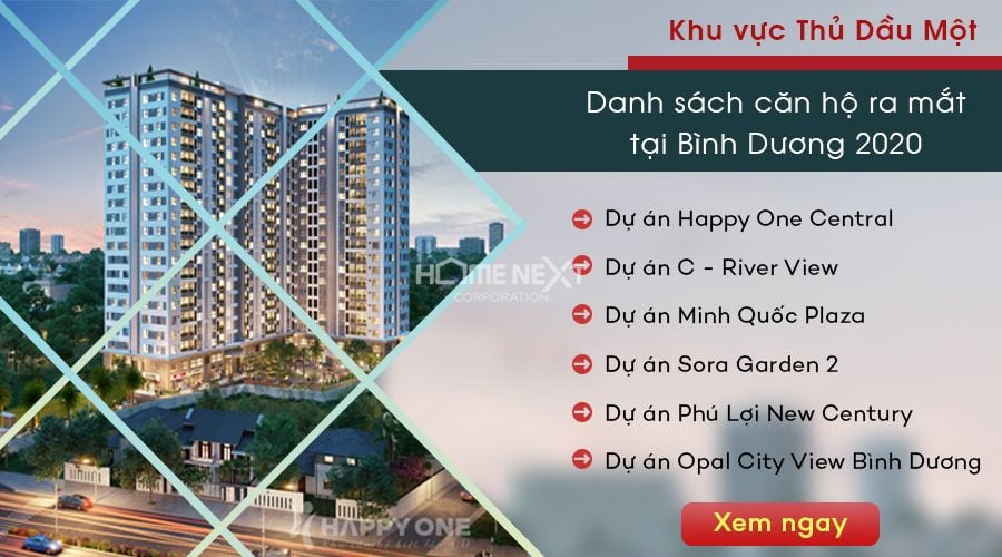 dự án căn hộ chung cư tại Thủ Dầu Một