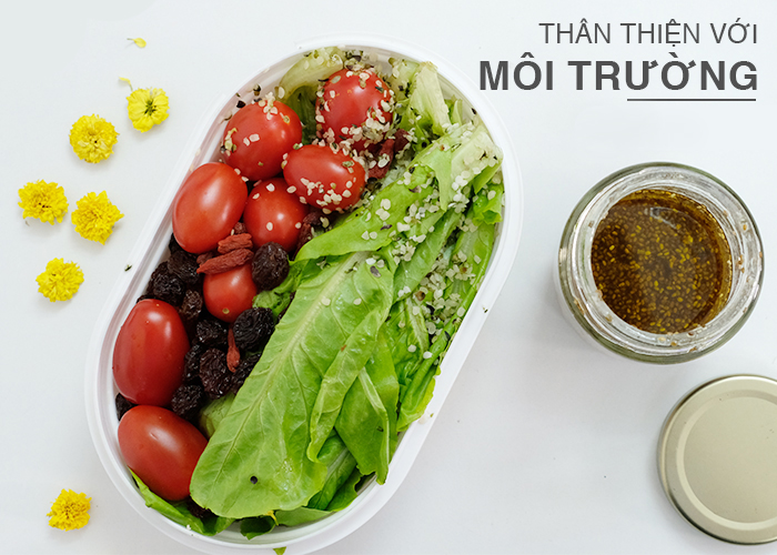 Eat clean thân thiện với môi trường