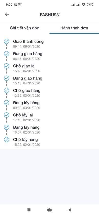 Theo dõi hành trình đơn hàng dễ dàng