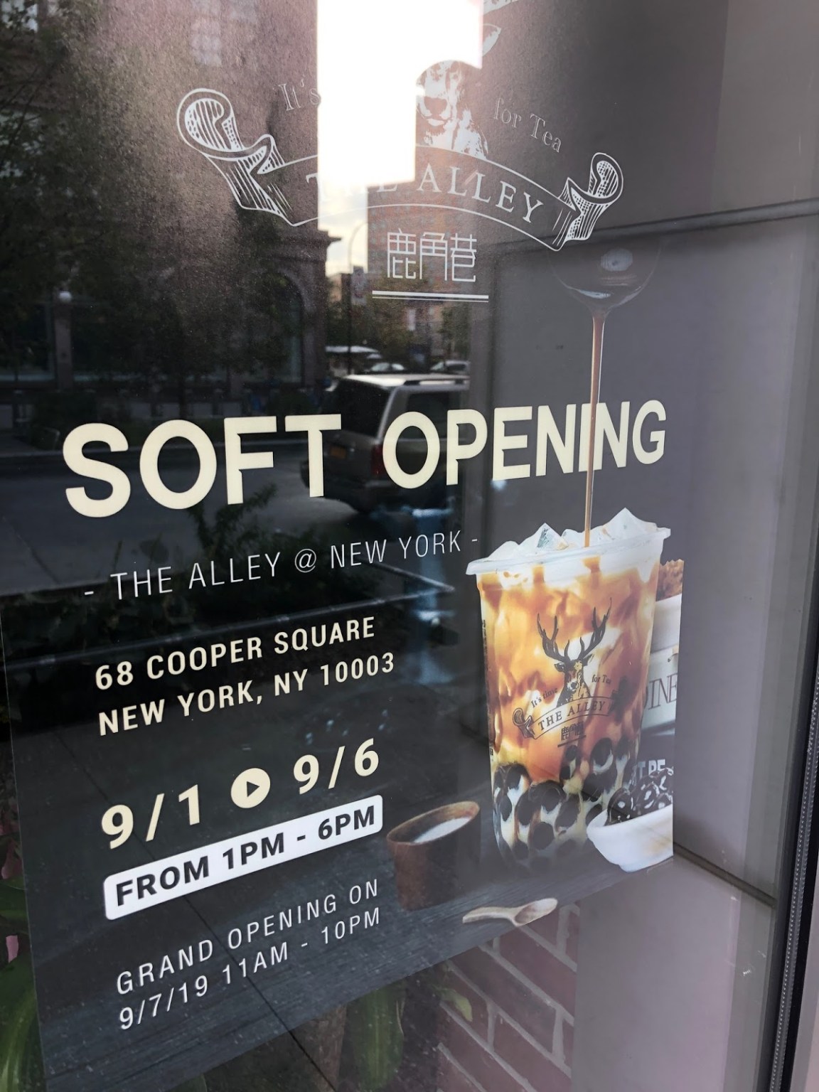 soft opening