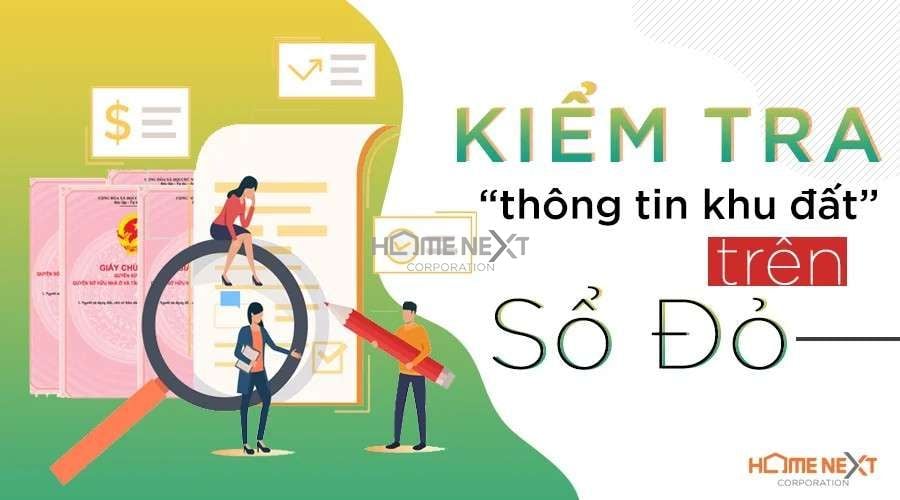 kiểm tra thông tin khu đất trên sổ đỏ