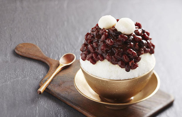 Bingsu đậu đỏ