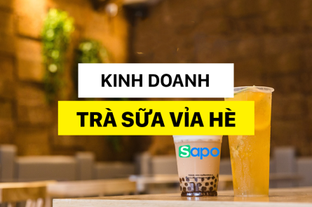 kinh doanh trà sữa vỉa hè