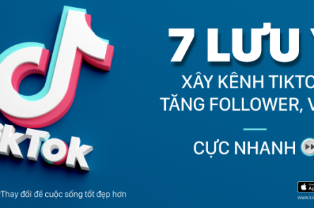 lưu ý xây kênh Tiktok