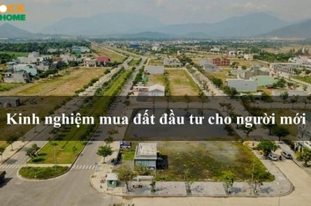 Kinh nghiệm mua đất đầu tư cho người mới