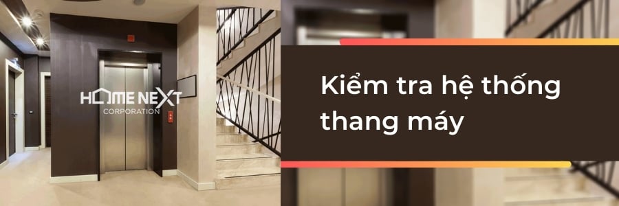 kiểm tra hệ thống thang máy