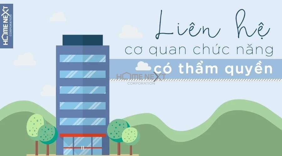 Liên hệ cơ quan chức năng có thẩm quyền tại nơi có đất