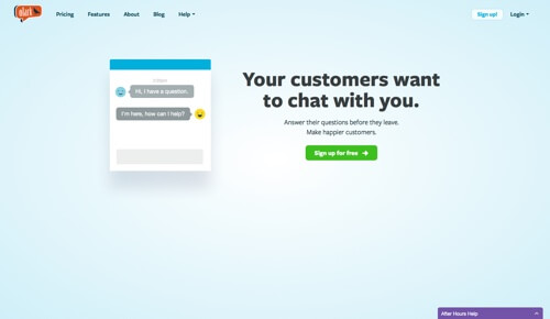 livechat thiết kế website 1