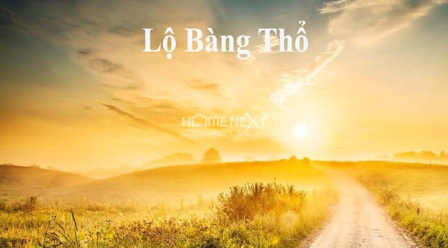 Lộ Bàng Thổ là đất ven đường đi