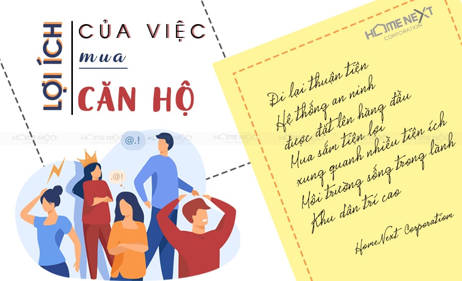 những lợi ích khi mua căn hộ để ở