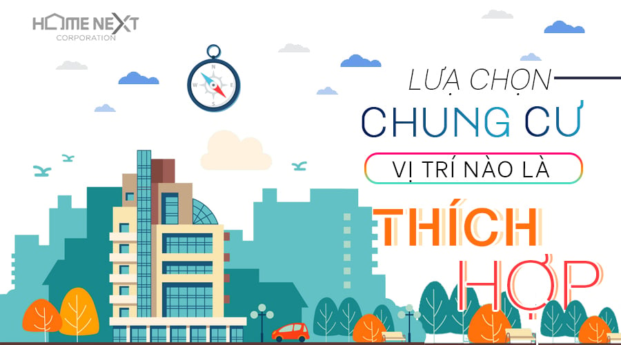 lựa chọn vị trí của căn hộ phù hợp