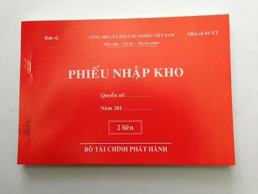 mẫu phiếu nhập kho