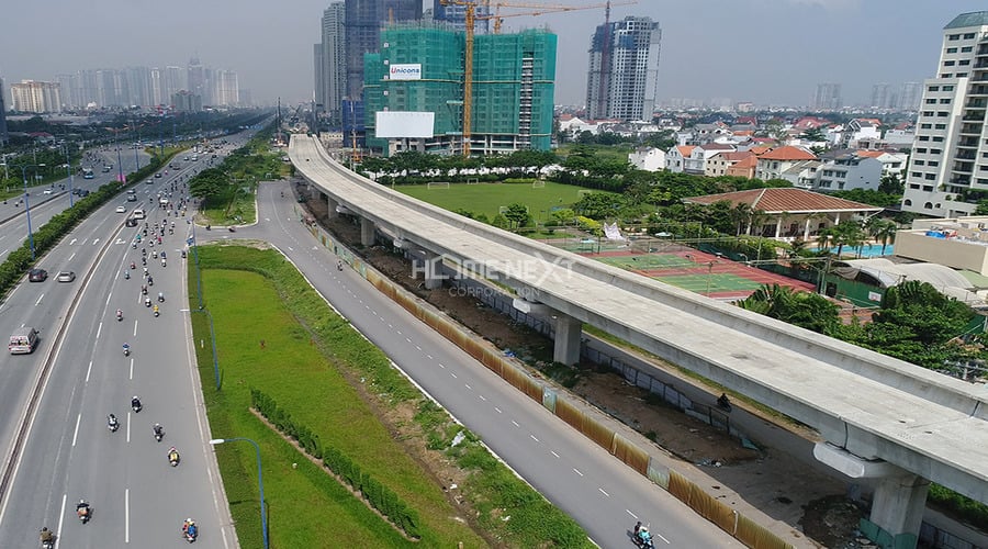 tuyến metro bến thành - suối tiên qua Dĩ An