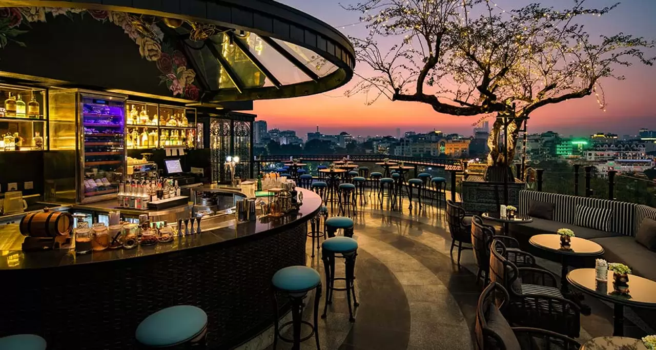 Rooftop bar