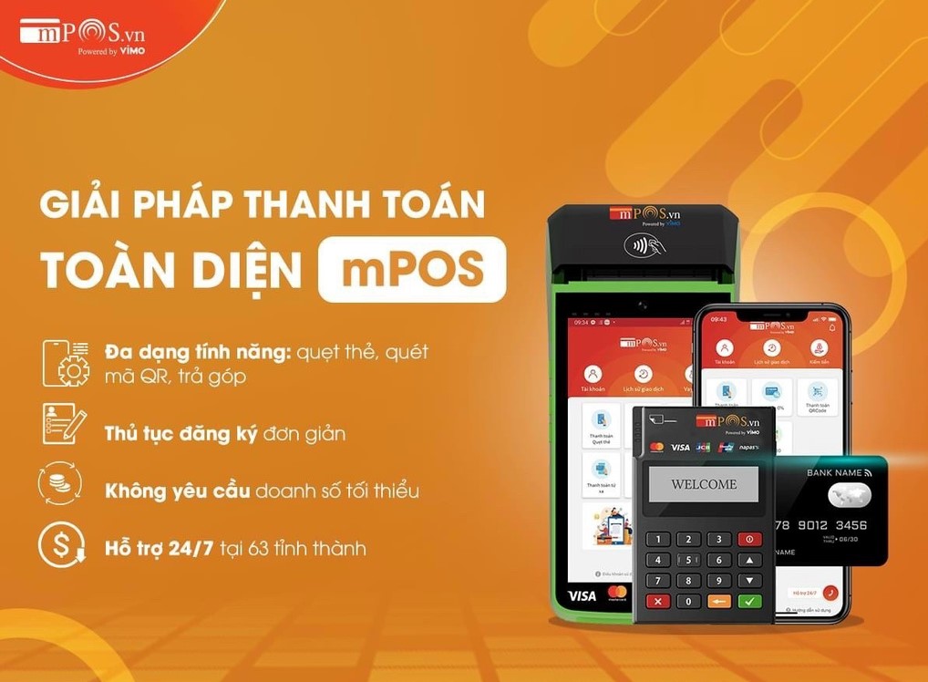 mPOS - Thiết bị thanh toán thẻ hiện đại