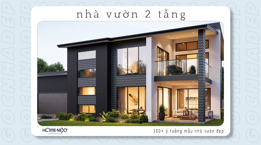 Khu vườn thu nhỏ xinh xắn tại khu nhà 2 tầng