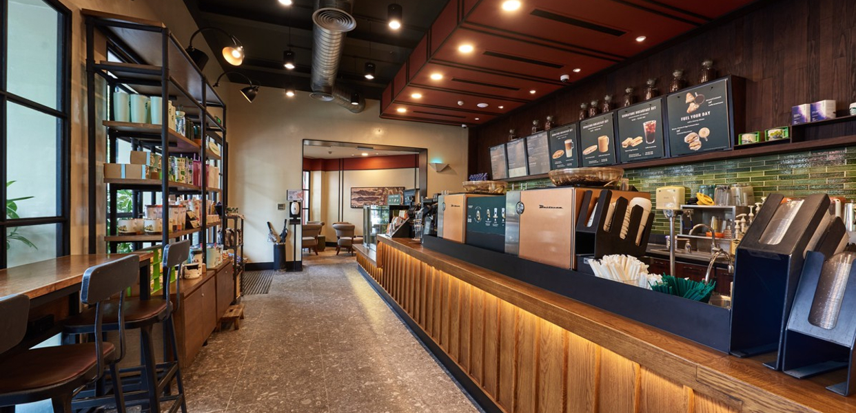 Mở quán cafe nhượng quyền Starbucks cần những gì?