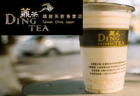 trà sữa ding tea nổi tiếng