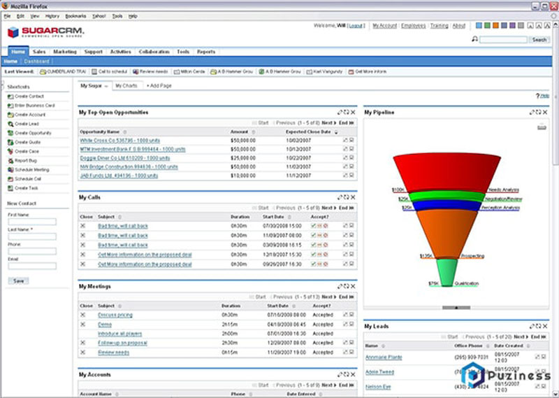 phần mềm SugarCRM