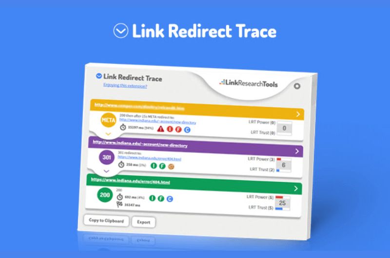 Công cụ Link Redirect Trace