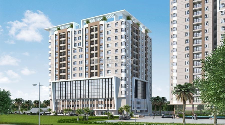 Phối cảnh dự án khu căn hộ cao cấp Luxcity Officetel