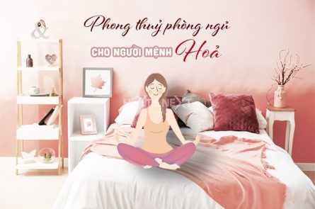 phong thuỷ phòng ngủ cho người mệnh Hoả