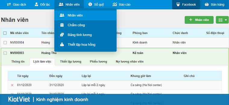 Quản lý nhân viên cứng đầu bằng Phần mềm