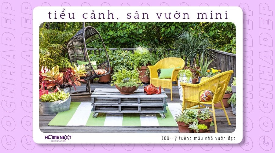 sân vườn mini