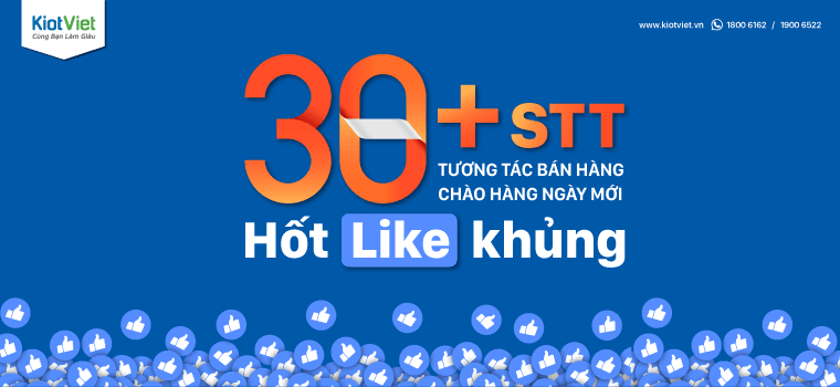 stt tương tác bán hàng, chào hàng ngày mới