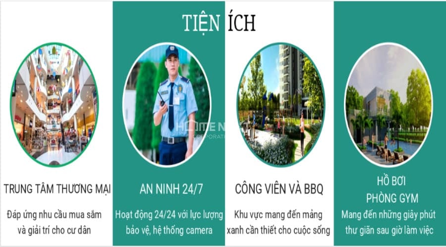 Tiện ích nội khu mang đến nhiều tiện ích cho cư dân tương lai