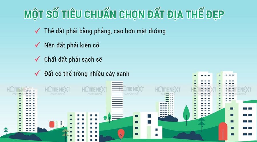 tiêu chí để chọn đất địa thế đẹp tại Bình Dương