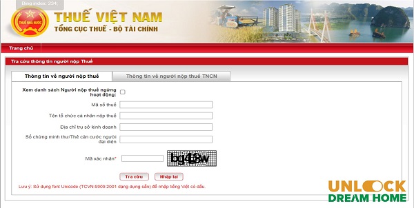 Hướng dẫn tra cứu mã số thuế doanh nghiệp trên Tổng cục thuế