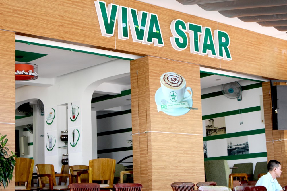 Viva star nhượng quyền cafe